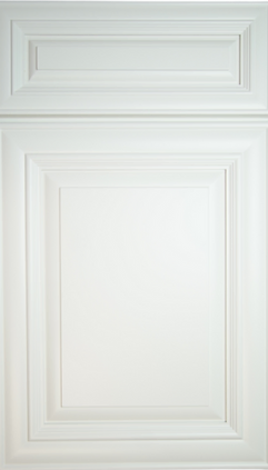 Classic White Raised Panel cabinet door