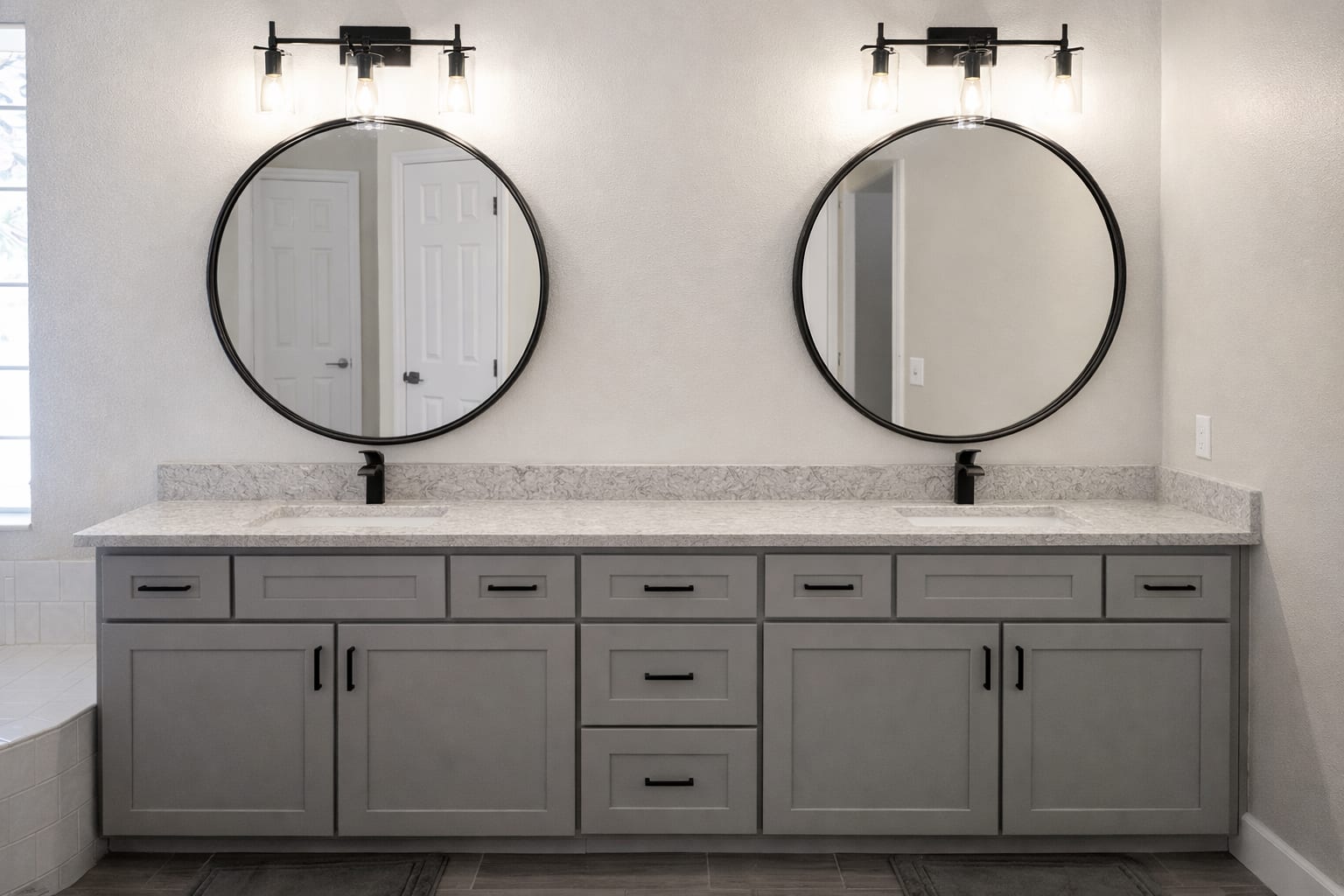 Cabinet installation work