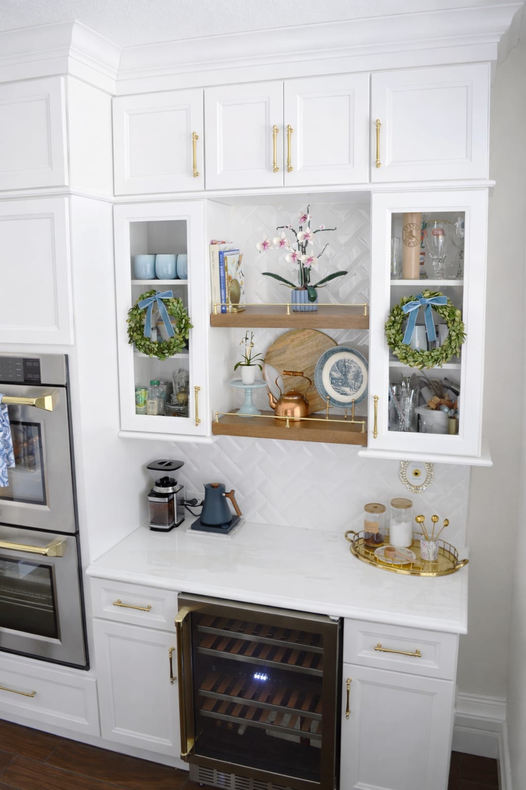 Cabinet remodel project