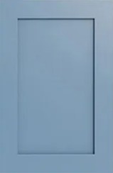 Xterra Blue Shaker cabinet door